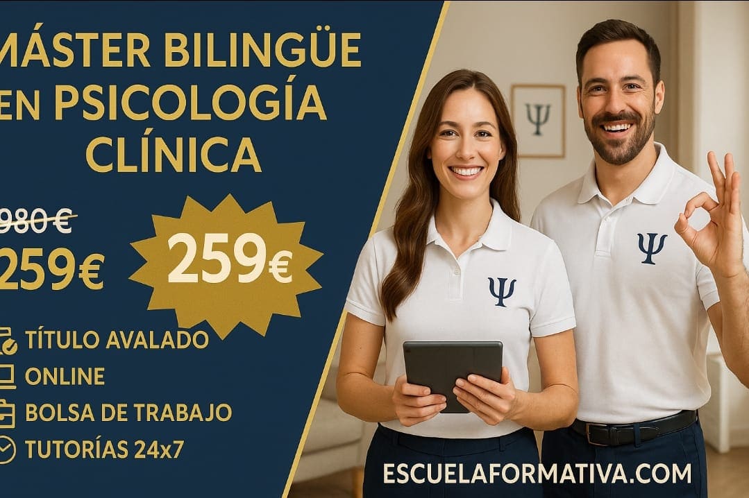 MÁSTER (Bilingüe) EN PSICOLOGÍA CLÍNICA