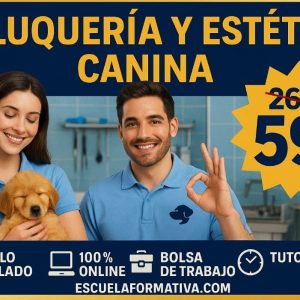 PELUQUERÍA Y ESTÉTICA CANINA PROFESIONAL
