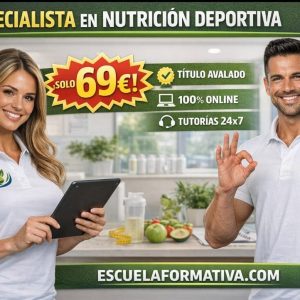 ESPECIALISTA EN NUTRICIÓN DEPORTIVA