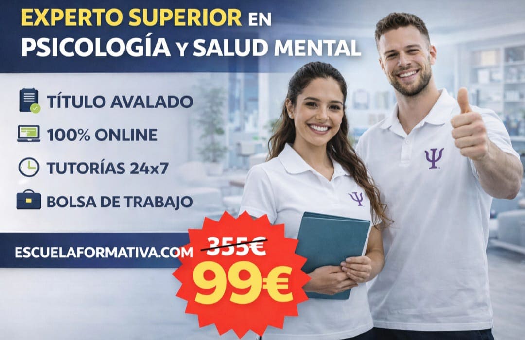 EXPERTO SUPERIOR EN PSICOLOGÍA Y SALUD MENTAL