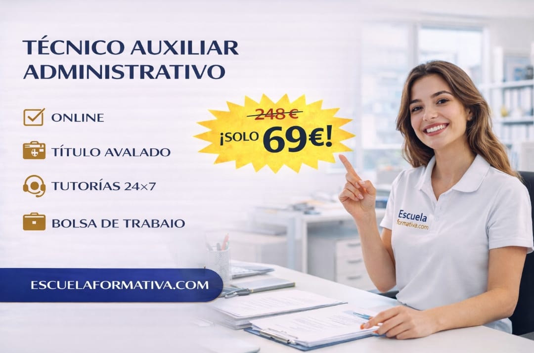 TÉCNICO AUXILIAR ADMINISTRATIVO