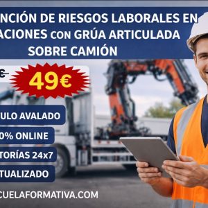 PREVENCIÓN DE RIESGOS LABORALES EN OPERACIONES CON GRÚA ARTICULADA SOBRE CAMIÓN