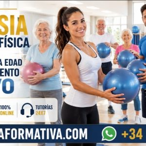 MONITOR DE GIMNASIA Y ACTIVIDAD FÍSICA PARA MAYORES, TERCERA EDAD Y ENVEJECIMIENTO ACTIVO