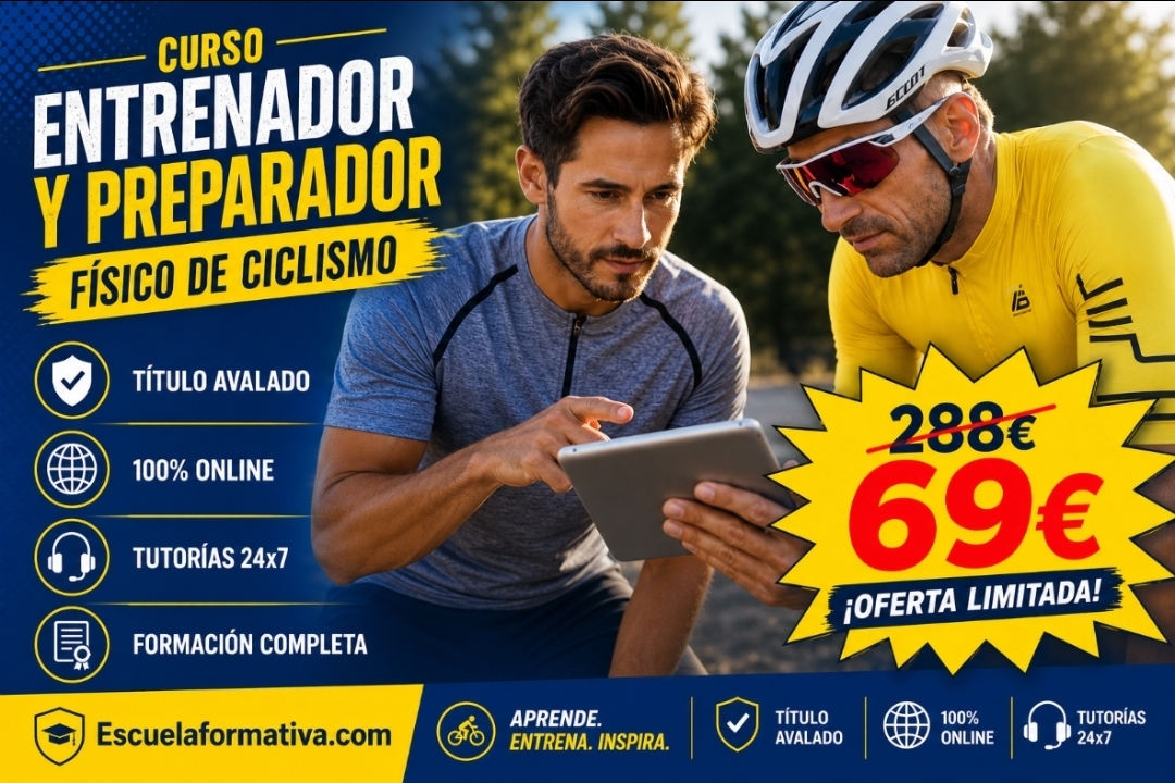 ENTRENADOR Y PREPARADOR FÍSICO DE CICLISMO