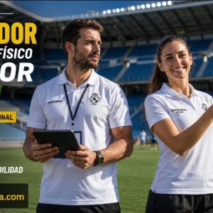 DOBLE TITULACIÓN_FEDERATIVA (HOMOLOGADA WFF) + PROFESIONAL: ENTRENADOR Y PREPARADOR FÍSICO SUPERIOR DE FÚTBOL