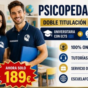 MÁSTER EN PSICOPEDAGOGÍA