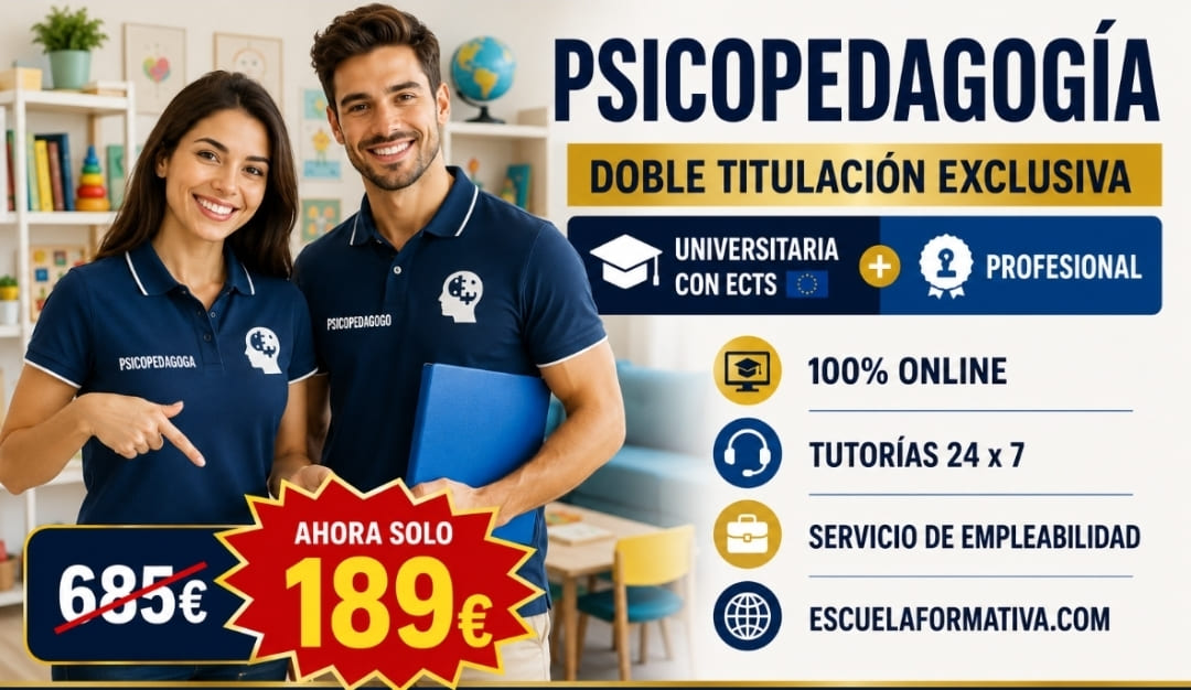 MÁSTER EN PSICOPEDAGOGÍA