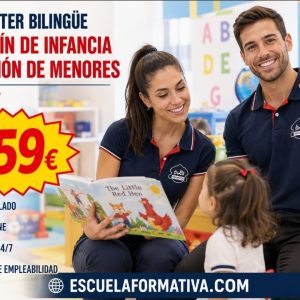 MÁSTER BILINGÜE EN JARDÍN DE INFANCIA Y ATENCIÓN TEMPRANA