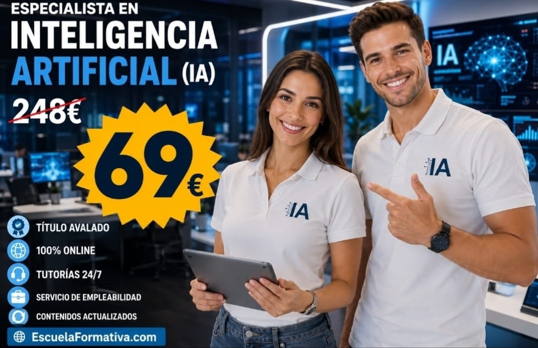 ESPECIALISTA EN INTELIGENCIA ARTIFICIAL (IA)