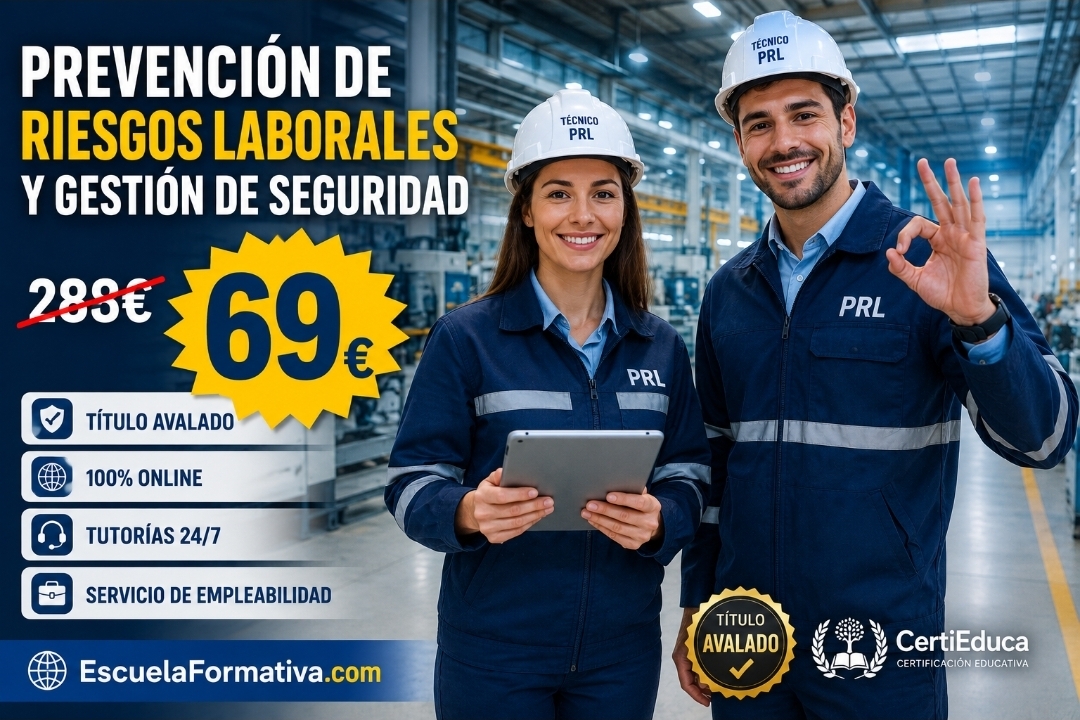 TÉCNICO PROFESIONAL EN PREVENCIÓN DE RIESGOS LABORALES Y GESTIÓN DE SEGURIDAD