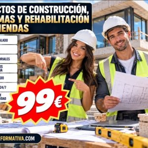 TÉCNICO SUPERIOR PROFESIONAL EN PROYECTOS DE CONSTRUCCIÓN, REFORMAS Y REHABILITACIÓN DE VIVIENDAS