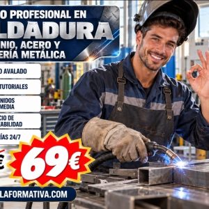 TÉCNICO PROFESIONAL EN SOLDADURA DE ALUMINIO, ACERO Y CARPINTERIA METALICA