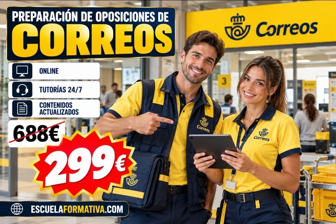 PREPARACIÓN OPOSICIÓN DE CORREOS ( Actualizado )