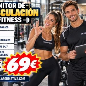 MONITOR DE MUSCULACIÓN Y FITNESS