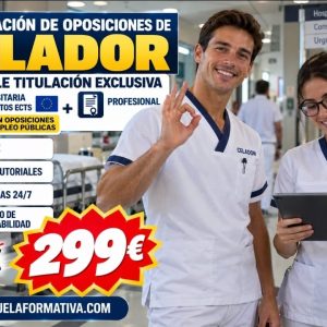 PREPARACIÓN PARA OPOSICIONES DE CELADOR – DOBLE TITULACIÓN UNIVERSITARIA (10 ECTS) + PROFESIONAL